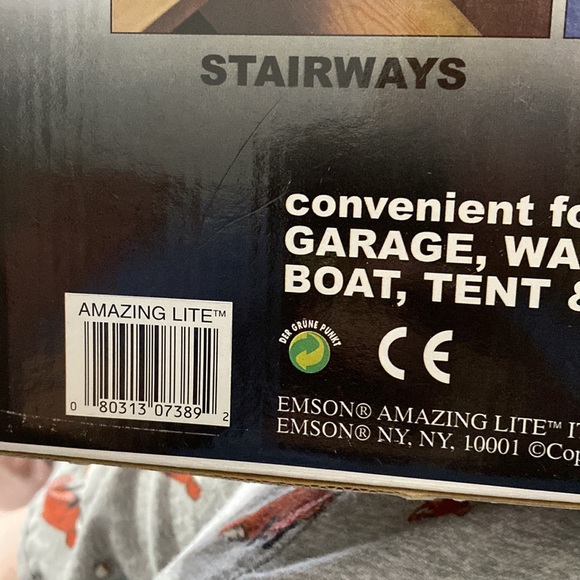 Emson Amazing Lite - Touch Lights Touch Sensitive Touch Lamp Garage Set … - Picture 4 of 8